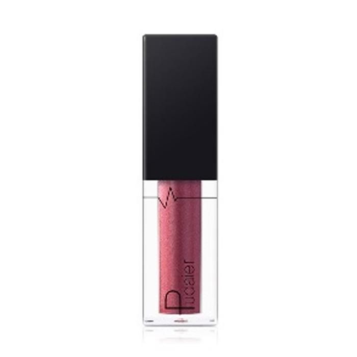 Pudaier Gloss à Lèvres Mat Métallique Nacré Couleur 15 - 3.5ml