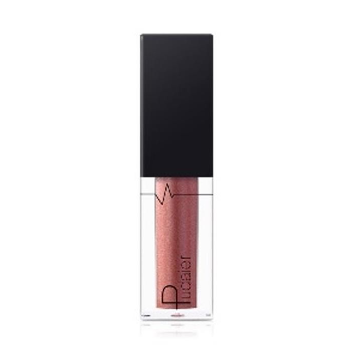 Pudaier Gloss à Lèvres Mat Métallique Nacré Couleur 01 - 3.5ml