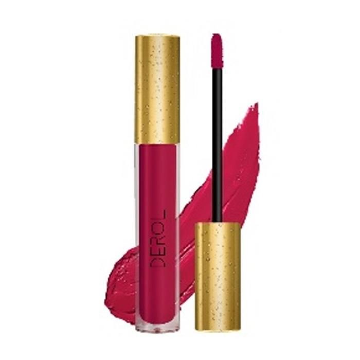 Derol Gloss à lèvres mat longue tenue couleur 10 RUM - 5.5ml