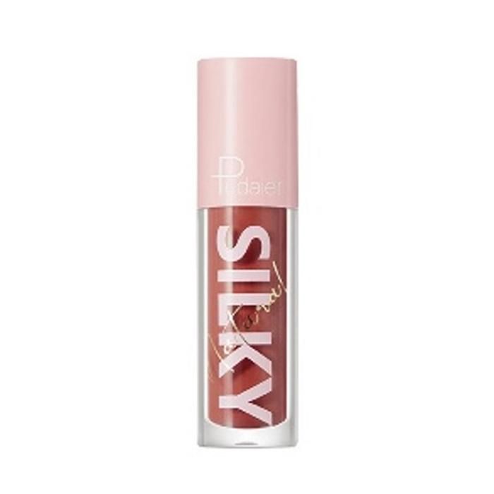 Pudaier Gloss à Lèvres Mat Silky Natural Couleur 05
