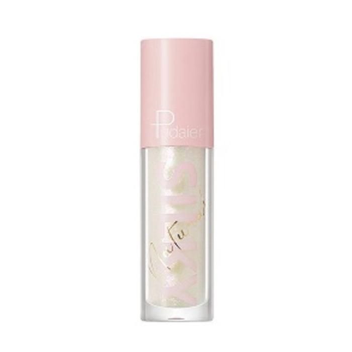 Pudaier Gloss à Lèvres Nacrés Silky Natural Couleur 16