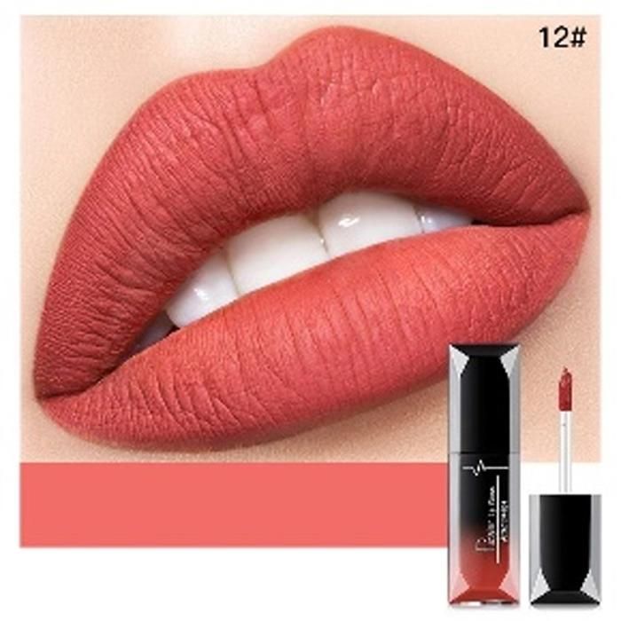 PUDAIER Attactive Lips Lip Gloss Matte Color 12 - 7.5ml