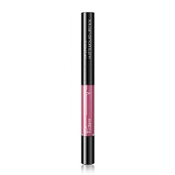 Pudaier Rouge à Lèvres Liquide Mat et Crayon à Lèvres 2N1 08 BARBIE PINK