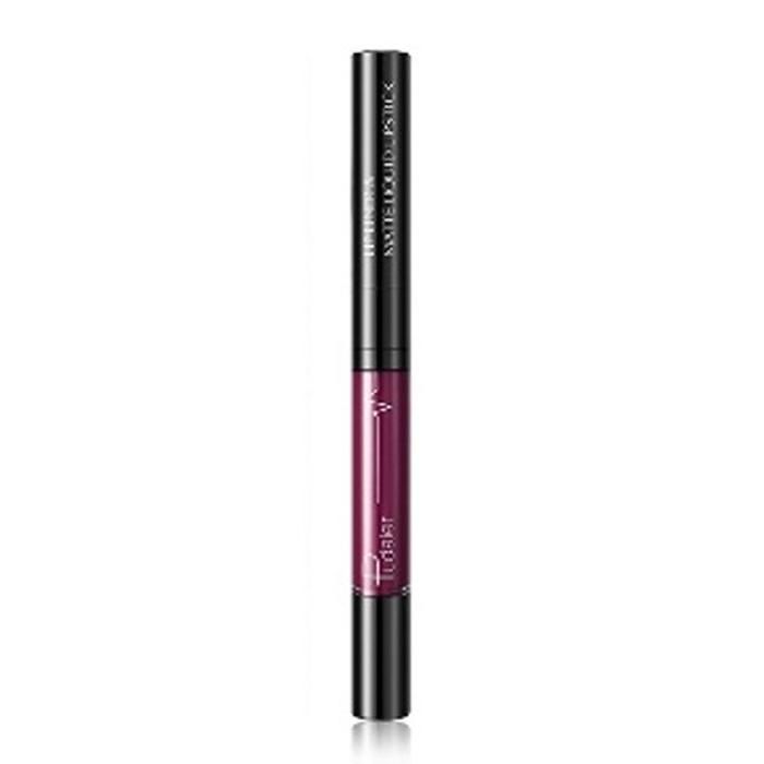 Pudaier Rouge à Lèvres Liquide Mat et Crayon à Lèvres 2N1 11 ROSE PURPLE