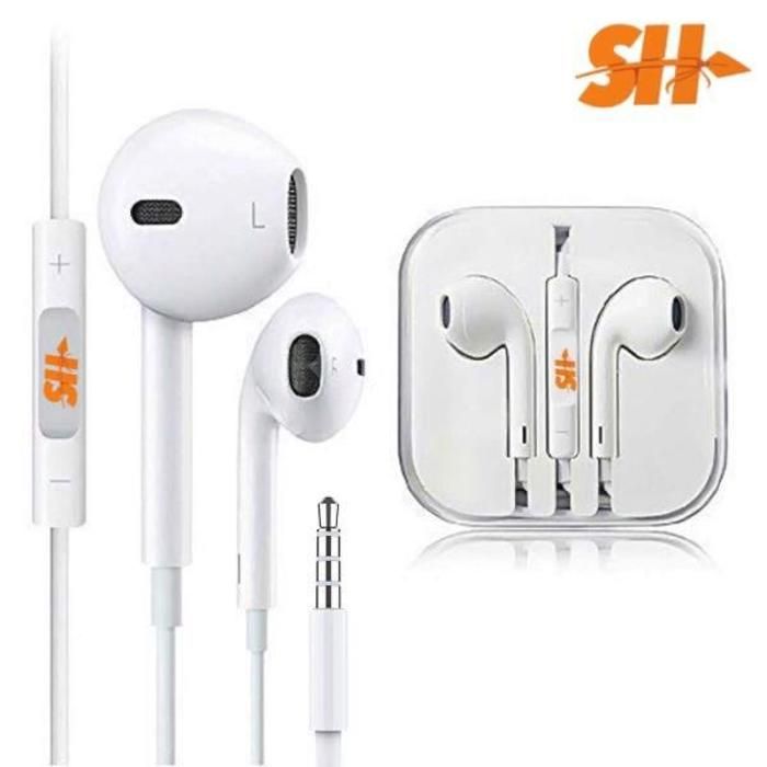 Écouteurs stéréo - SH - 6S - Noir - Stéréo - Casque audio