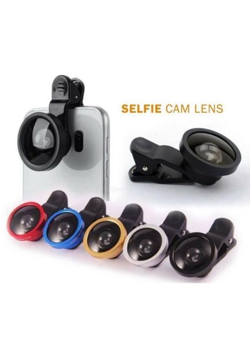 Objectif Selfie - Selfie Cam - 0,4X Super Grand Angle - Amovible - 195° - Clip Universel