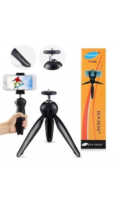 Support de téléphone portable - Non spécifié - 3 pieds - Hauteur réglable - Non spécifié - Non spécifié