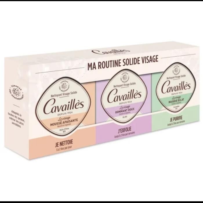 COFFRET MA ROUTINE SOLIDE VISAGE - ROGE CAVAILLES