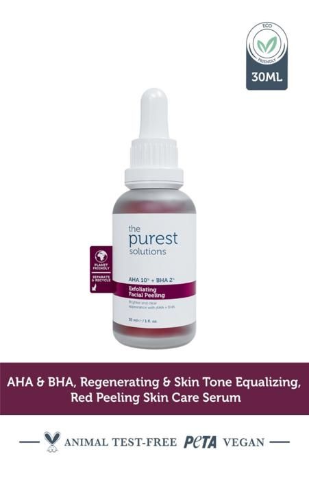 The Purest Solutions AHA 10% + BHA 2% Peeling Solution Exfoliante Visage 30ml