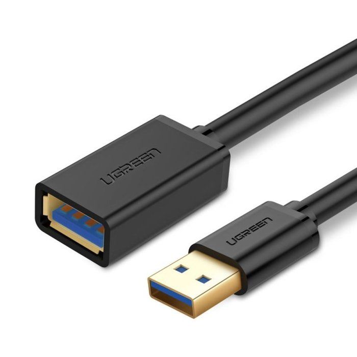 Câble USB - UGREEN - Extension 0,5M - USB 3.0 - Noir - Transfert de données