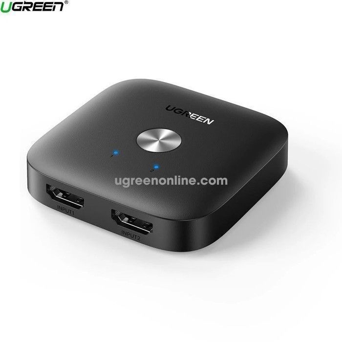 Switcher HDMI - UGREEN - 2 In 1 Out - 4K 60Hz - 2 Ports HDMI - Noir