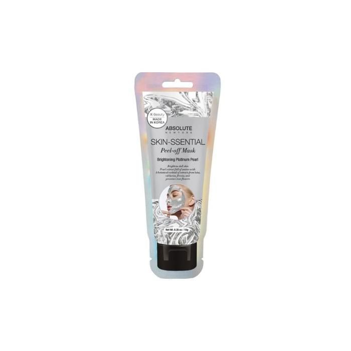 Masque Peel-Off - ABSOLUTE - Platinium - 10G - Énergisant - Pour Peaux Fatiguées