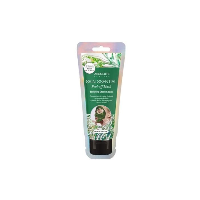 Masque Peel-Off - ABSOLUTE - Green Cactus - 10G - Sans alcool - Pour tous types de peau
