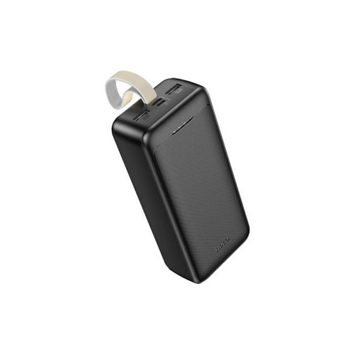 hoco Power Bank Smart PD Fast Charging Battery 30000mAh 2x USB noir