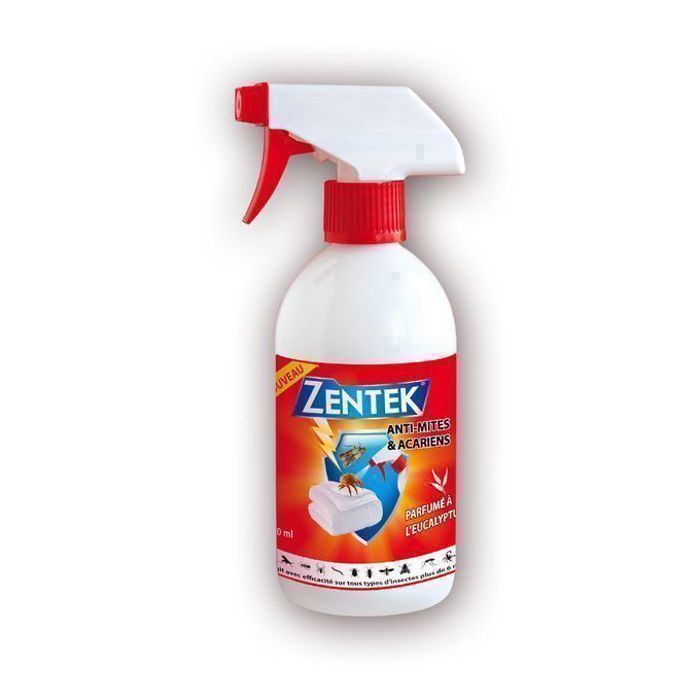 Zentek Insecticide Anti-Mites & Acariens – Protection Totale 500ml