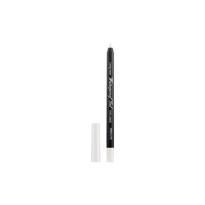 Eye liner - ABSOLUTE NEW YORK - WATERPROOF GEL EYELINER - Couleur Blanc - Application Facile - Longue Tenue