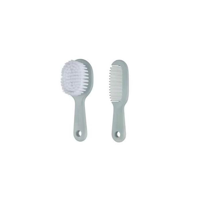 BEBE CONFORT - BROSSE ET PEIGNE AVEC MIROIR GRIS