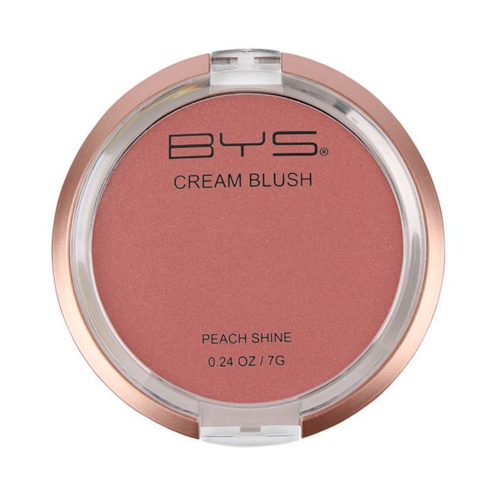 Blush Crème - BYS - CREAM BLUSH PEACH SHINE - Couleur Pêche - Ultra-crémeux - Pour peaux sèches
