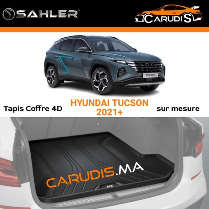Tapis coffre 4D Hyundai Tucson sur mesure sans odeur imperméable antidérapant