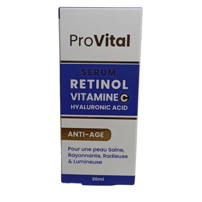 PROVITAL SERUM RETINOL VITAMINE C HYALURONIC ACID ANTI-AGE 30ml