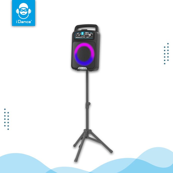 Enceinte Bluetooth - iDance - GROOVE X1 - 200W - Autonomie 4h - Micro inclus