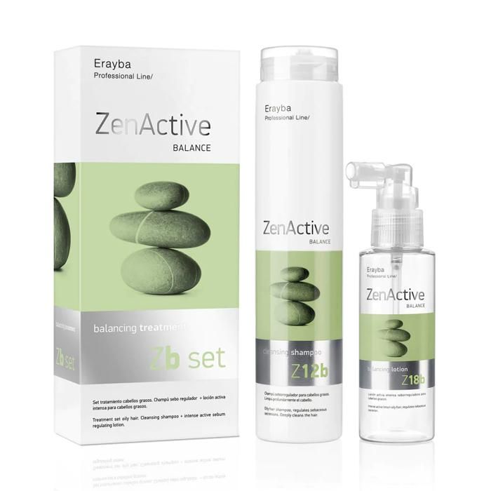 ERAYBA - ZENACTIVE BALANCE TREATMENT OILY HAIR ZB SET