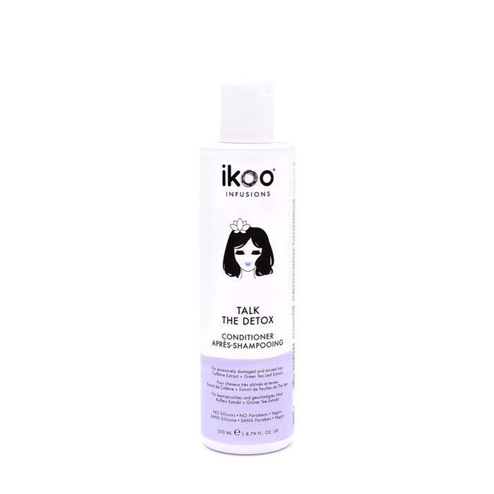 Après-shampooing - IKOO - Talk The Detox - 250 ML - Hydratant - Renforce les cheveux - Équilibre cuir chevelu