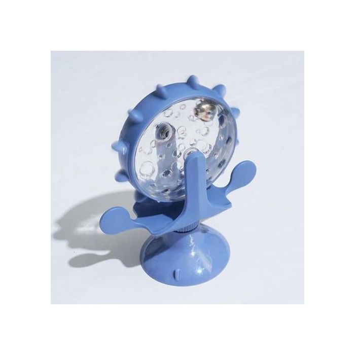 Jouet de fuite de nourriture - GENERIC - Grande roue - Ventouse - Ralentit l'alimentation - Multicolore