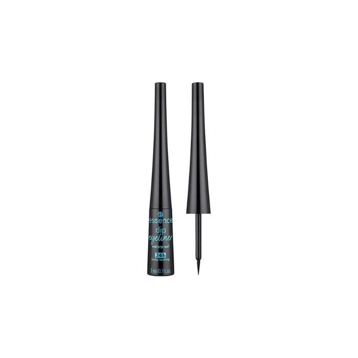 Eye liner - ESSENCE - DIP EYELINER WATERPROOF 24H - Noir intense - Application facile - Vegan