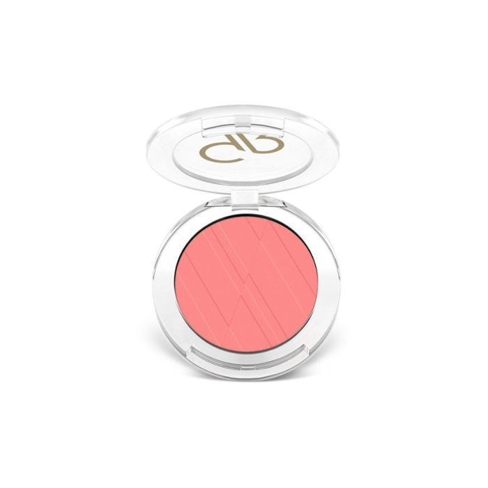 Blush - GOLDEN ROSE - POWDER BLUSH 13 CORAL - Couleur Corail - Texture Soyeuse - Application Facile