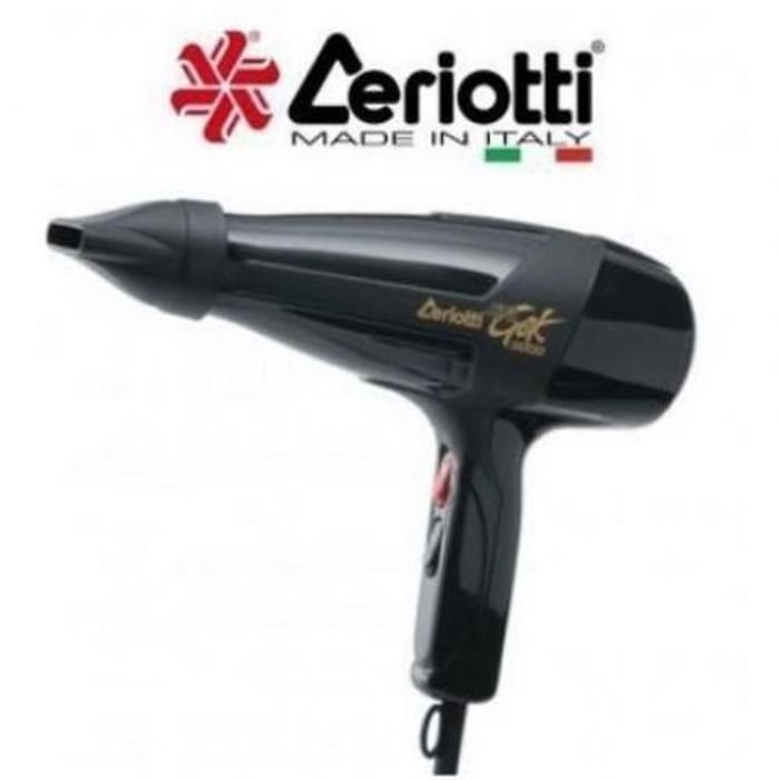 Sèche-cheveux professionnel - CERIOTTI - GEK 3800 - 1800 watts - 2 vitesses - 4 températures