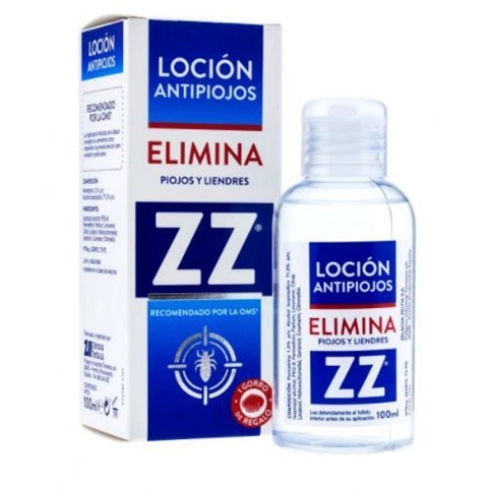 lotion anti-poux Élimine les lentes et les poux en une seule application