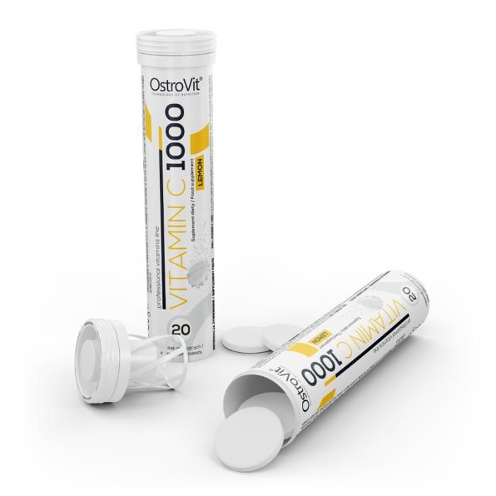 Vitamine C 1000 mg 20 comprimés effervescents