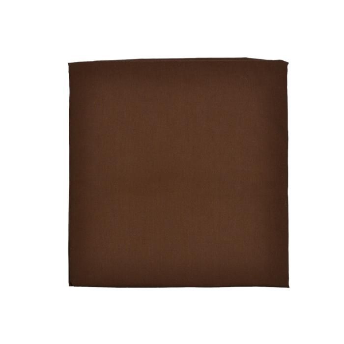 TAIE D OREILLER COTON 50/70 MARRON