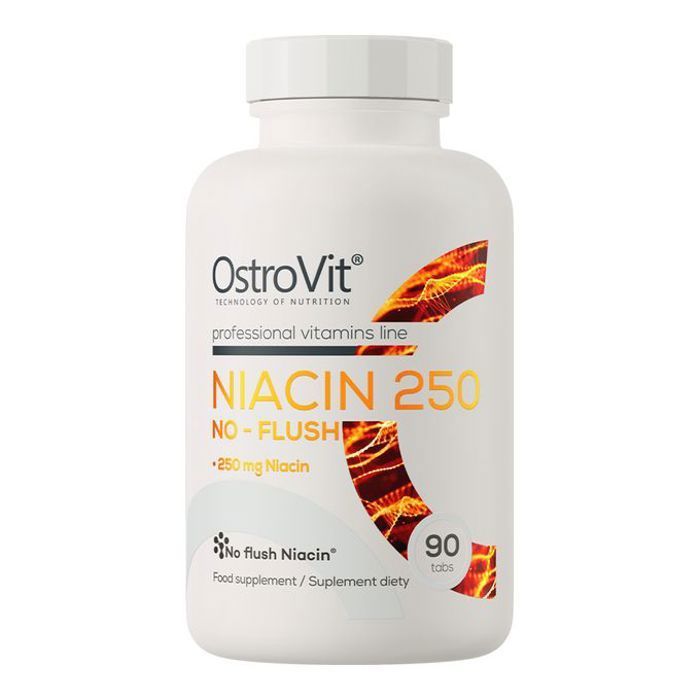 Niacin 250 NO FLUSH 90 Tabs - Vitamine B3