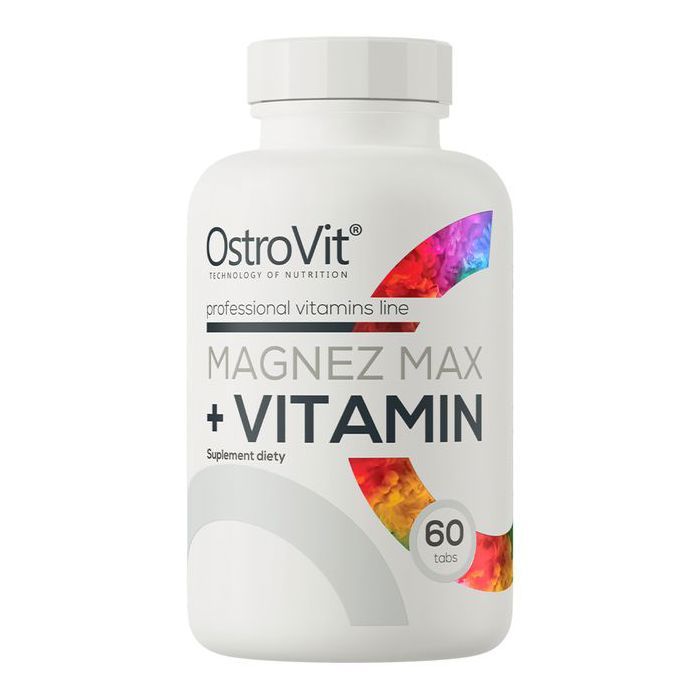 Magnésium MAX + Vitamines 60 Tabs