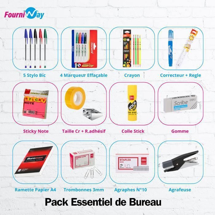 Pack Essentiel de Bureau