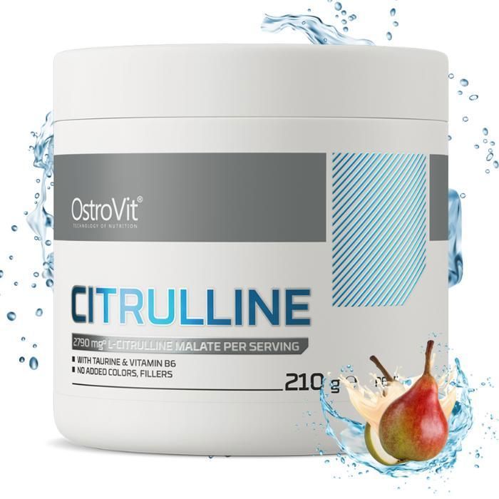Citrulline 210 g Pear - Citrulline Malate, Acides Aminés & Pre-Workout