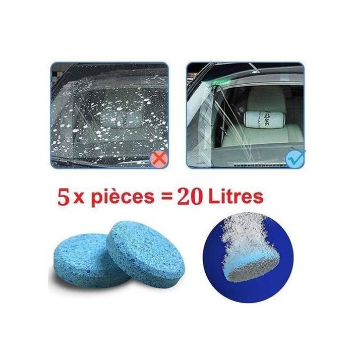 5 × CONCENTRÉ LIQUIDE PARE BRISE, LAVE GLACE VOITURE