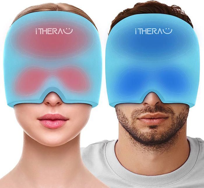 Chapeau de soulagement des maux de tête en Gel extensible multicouleurs