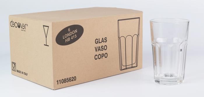 Set De 6 Verre LONDON HB