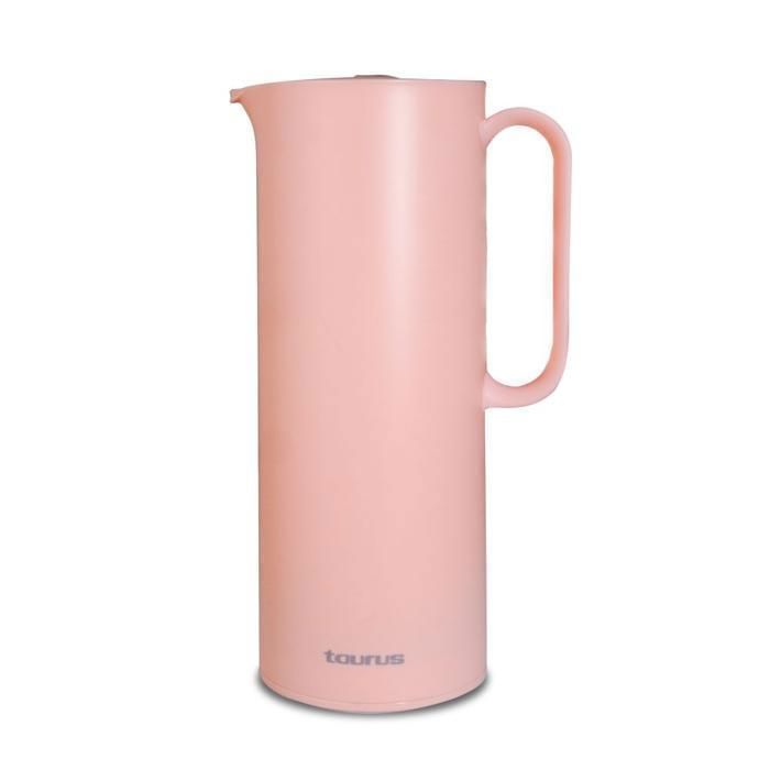 Carafe isotherme - TAURUS - Tower 1 LT - Rose - 24h chaud - 12h froid - Anti-fuites