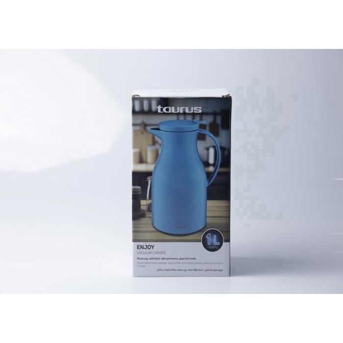 Carafe Isotherme - TAURUS - ENJOY - 1L - Acier inoxydable - Anti-fuites