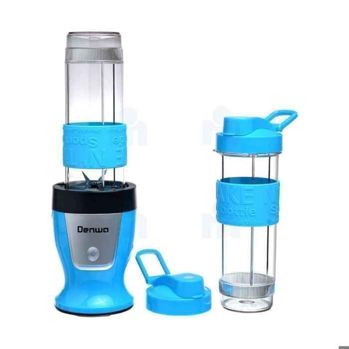 Blender 2-en-1 - Denwa - Blc-382 - 300W - Bleu - Hachage et Mixage