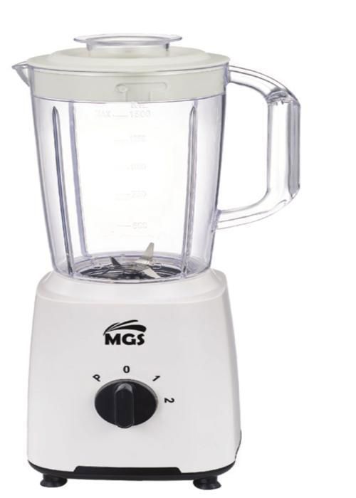 Blender - MGS - MBL-1220B - 500W - 1.5L - Lames en acier inoxydable