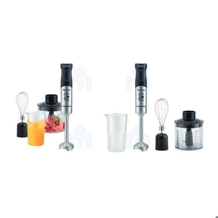 Set Mixeur Plongeant - Denwa - HB423AC - 1000 W - Acier inoxydable