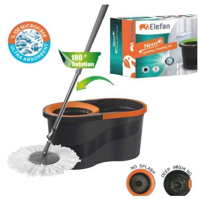 Balai Serpillière Essorage Rotatfif - Capacité 14 Litres