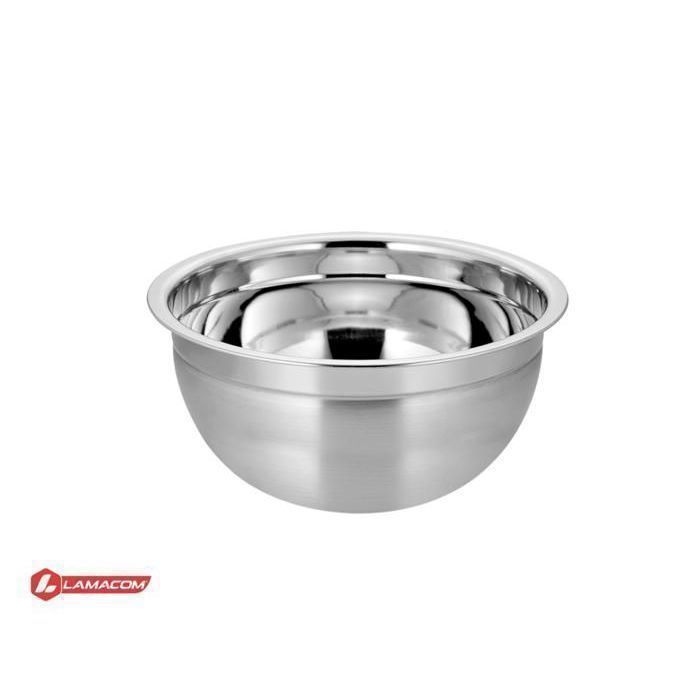 Bol Saladier - LAMACOM - 22CM - Inox - Rond - Compatible lave-vaisselle