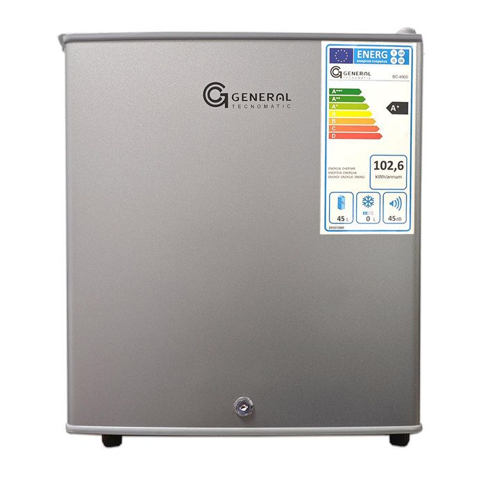 Mini Réfrigérateur - General Tecnomatic - 45L - Classe énergétique A+ - 1 porte - Verrouillage de sécurité