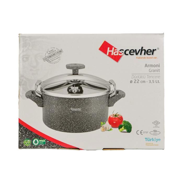 AUTOCUISEUR GRANIT 22 CM 3,5 L ARMONI